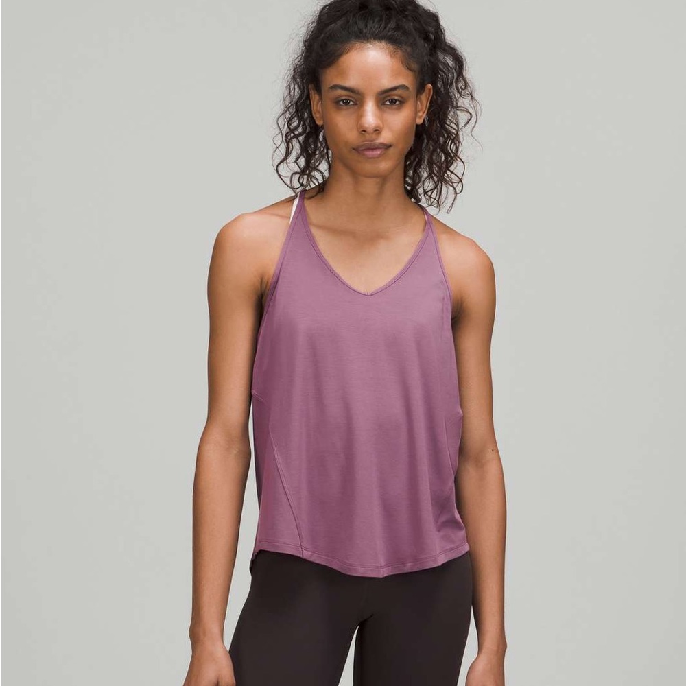 Lululemon Modal Silk Yoga Tank Size 8